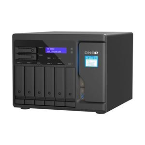 QNAP - NAS QNAP TS-855X-8G 6+2HD 3,5"/2,5"SATA6-NO HD-1P 10GBASE-T 2P x 2.5GbE  -4P USB-8Gb DDR4 Long DIMM,8-Core Atom C5125(TS-855X-8G)