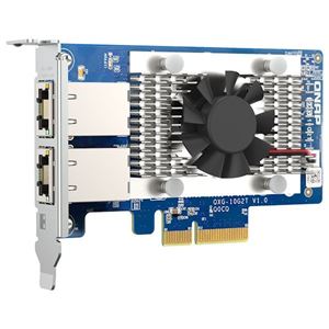QNAP - SCHEDA DI RETE QNAP QXG-10G2T Dual-port BASET 10GbE-PCIe Gen3 x4 -Low profile .(QXG-10G2T)