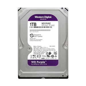 WD - HARD DISK SATA3 3.5" 1000GB(1TB) WD11PURZ WD 64mb cache 5400rpm Purple videosorveglianza 24x7(WD11PURZ)