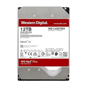 WD - HARD DISK SATA3 3.5" x NAS 12000GB(12TB) WD120EFBX WD RED PLUS 256mb cache 7200rpm CERTIFIED REPAIR(34.0359R)