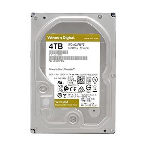 WD - HARD DISK SATA3 3.5" ENTERPRISE 4000GB(4TB) WD4003FRYZ WD GOLD 256mb cache 7200rpm CERTIFIED REPAIR(34.0369R)