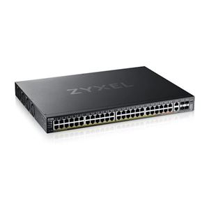 ZYXEL - SWITCH 48P Gigabit PoE +2P 10GbE MG PoE+4P 10 Gigabit SFP+ ZYXEL XGS2220-54HP-EU0101F Layer 3 Lite Stackable - Rack(XGS2220-54HP-EU0101F)