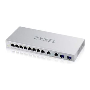 ZYXEL - SWITCH 8P GIGABIT ZYXEL XGS1010-12-ZZ0102F  Unmanaged 2P 2.5GbE-2P SFP+ 10Gbe -design senza ventole, Desktop/Rack(XGS1010-12-ZZ0102F)