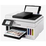 CANON - STAMPANTE CANON MFC INK MAXIFY GX6050 REFILLABLE 4470C006 3in1 24ipm 250+100FG ADF50FG LCD 6.9cm F/R LAN WIFI(4470C006)