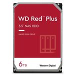 WD - HARD DISK SATA3 3.5" x NAS 6000GB(6TB) WD60EFPX WD RED PLUS 256mb cache 5400rpm(34.0288)