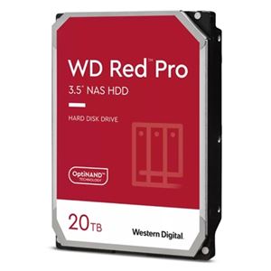 WD - HARD DISK SATA3 3.5" x NAS 20000GB(20TB) WD201KFGX WD RED PRO 512mb cache 7200rpm Nas fino a 24 slot hard drive(34.0518)
