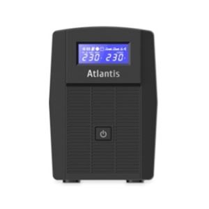 ATLANTIS LAND - UPS ATLANTIS A03-HP1003 800VA/480W SineWave Line Interactive con Advanced AVR Boost e Cuck-Batt.12V-9Ah-disp.LCD,interf.USB-HID(A03-HP1003)