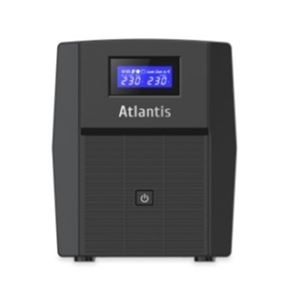 ATLANTIS LAND - UPS ATLANTIS A03-HP1503 1200VA/720W SineWave Line Interact.con Adv.AVR Boost e Cuck-Doppia Batt.12V-7Ah-disp.LCD,interf.USB-HID(A03-HP1503)