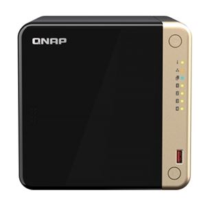 QNAP - NAS QNAP TS-464-8G 4HD 3,5"/2,5" SATA6G>NO HD<2Px2.5GbE -4P USB3.0-8Gb DDR4 SO-DIMM (non espandibili) -CELERON N5105/ Fino:28/06(TS-464-8G)