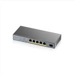 ZYXEL - SWITCH 5P LAN Gigabit PoE ZYXEL GS1350-6HP-EU0101F NebulaFlex Managed x CCTV - 1P SFP-1y serv.NebulaPro(GS1350-6HP-EU0101F)