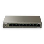 TENDA - SWITCH 9P LAN Gigabit TENDA TEG1109P-8-102W 8p PoE 102W, IEEE 802.3af/at - Metallo Fino:30/04(TEG1109P-8-102W)