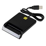 ENCORE - LETTORE DI SMART CARD ENCORE ENU-CRS01 USB COMPATIBILE CON MAGGIOR PARTE CARTE INCLUSE 4404 4428 4442 E I2C(ENU-CRS01)