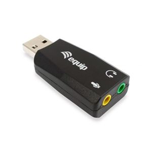EQUIP - ADATTATORE AUDIO USB EQUIP 245320 per microfoni-casse e cuffie(245320)