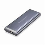 CONCEPTRONIC - BOX EST x SSD M.2 SATA CONCEPTRONIC HDE01G Forma a "PEN DRIVE" USB3.1 Gen2 Super Speed (10 Gbps) Supp.UASP - Allumini Fino:30/04(HDE01G)