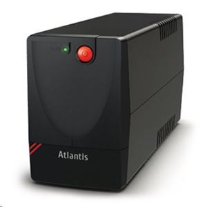 ATLANTIS LAND - UPS ATLANTIS A03-X1000 750VA/375W LineInteractive UPS AVR (3 step) - Batt.12V 4,5Ah-2 prese Schuko.-Gar. 2 anni(A03-X1000)
