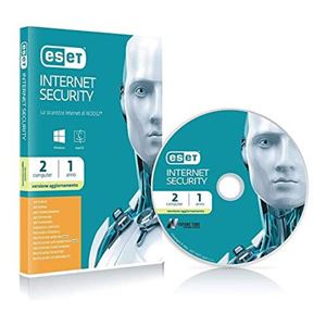 ESET - ESET INTERNET SECURITY - 2 utenti 140T21Y-N / EIS-N1-A2-BOX(140T21Y-N-BOX)