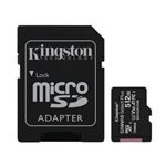 KINGSTON - MICRO SECURE DIGITAL 512GB SDCS2/512GB Class10 UHS-I 100MB/s + adattatore Canvas Select KINGSTON(SDCS2/512GB)