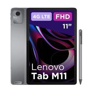 LENOVO - TABLET M-Touch LENOVO M11 ZADB0034SE 11"WUXGA IPS 4G LTE Grey Helio G88 4DDR4 128eMMC And13 2Y PEN - NO ALIMENTATORE Fino:10/05(ZADB0034SE)