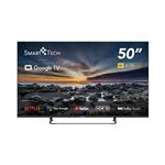 SMART TECH - TV LED SMART-TECH 50" FRAME LESS 50UG10V3 GOOGLE TV 4K  DVB-T2/S2 UHD 3840x2160 BLACK CI SLOT 4xHDMI 2xUSB Vesa(50UG10V3)