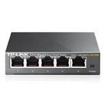 TP-LINK - SWITCH 5P LAN Gigabit TP-LINK TL-SG105E Easy Smart IGMP Snooping,MTU/port/Tag-based VLAN QoS -Garanzia a vita(TL-SG105E)