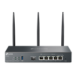 TP-LINK - ROUTER Gibabit VPN Omada AX3000 TP-LINK ER706W 1P Giga WAN+4P Giga WAN/LAN-1P Giga SFP WAN/LAN 1P USB3.0(ER706W)
