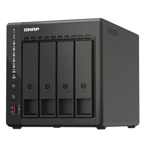 QNAP - NAS QNAP TS-453E-8G X 4HD 3,5"/2,5"SATA6/3>NO HD<2P X 2.5GbE,2P USB2.0+2P USB3.0-8Gb DDR4 (non esp.),CELERON J6412 4core(TS-453E-8G)