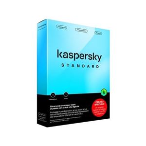 KASPERSKY - KASPERSKY SlimBOX STANDARD -- 1 Dispositivo Attach (KL1041T5AFS-ENVATT) Fino:28/06(KL1041T5AFS-ENVATT)