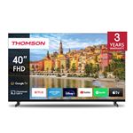 THOMSON - TV THOMSON 40" FRAME LESS 40FG2S14 GOOGLE TV DVB-T2/S2 FHD 1920 x 1080 BLACK CI+ SLOT 3xHDMI 2xUSB Vesa(40FG2S14)